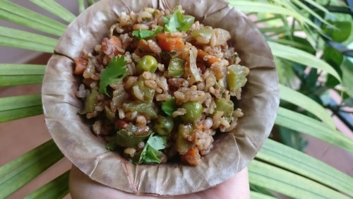 Rajmudi Rice Vegetable Pulav - Plattershare - Recipes, food stories and food lovers