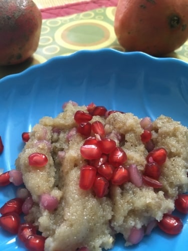 Anar Sooji Ka Halwa - Plattershare - Recipes, food stories and food lovers
