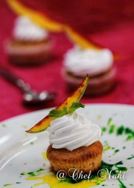 Raw Mango Cupcake - Plattershare - Recipes, food stories and food lovers
