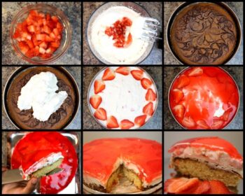 Strawberry Mousse Cake - Plattershare - Recipes, food stories and food lovers