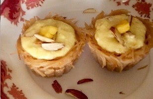 Rabdi Filled Saviya Cup - Plattershare - Recipes, food stories and food lovers