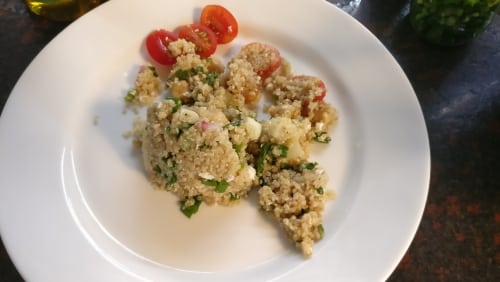 Mediterranean Quinoa Summer Salad - Plattershare - Recipes, Food Stories And Food Enthusiasts