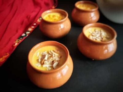 Creamy Mango Phirni: A Refreshing Indian Rice Pudding - Plattershare - Recipes, food stories and food lovers Creamy Mango Phirni: A Refreshing Indian Rice Pudding - Plattershare - Recipes, food stories and food lovers