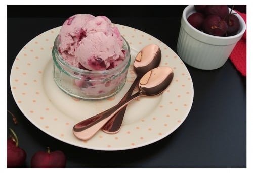Cherry Ice Cream - Plattershare - Recipes, food stories and food lovers