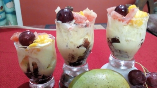 Fruit Trifle - Plattershare - Recipes, Food Stories And Food Enthusiasts