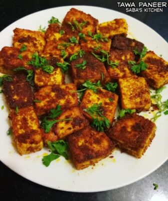 Tawa Paneer - Plattershare - Recipes, food stories and food lovers