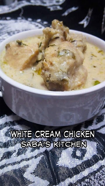 White Creamy Chicken - Plattershare - Recipes, food stories and food lovers