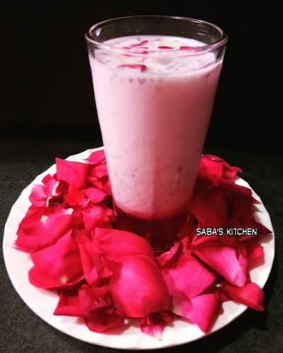 Rose Milk Falooda - Plattershare - Recipes, food stories and food lovers