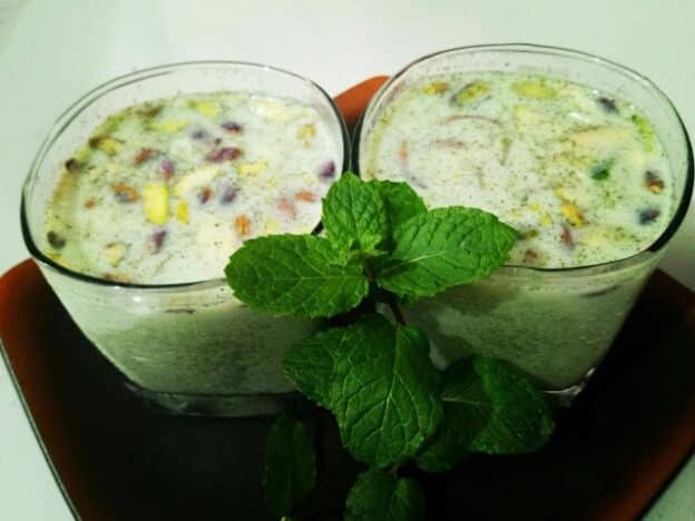 Khus Mint Sharbat - Plattershare - Recipes, Food Stories And Food Enthusiasts
