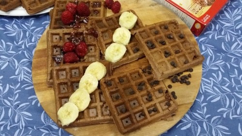 Cake Mix Waffles - Plattershare - Recipes, Food Stories And Food Enthusiasts