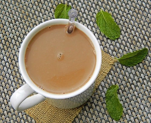 Vegan Fresh Mint Leaves Hot Chocolate Using Kalya Cocoa Powder - Plattershare - Recipes, food stories and food enthusiasts
