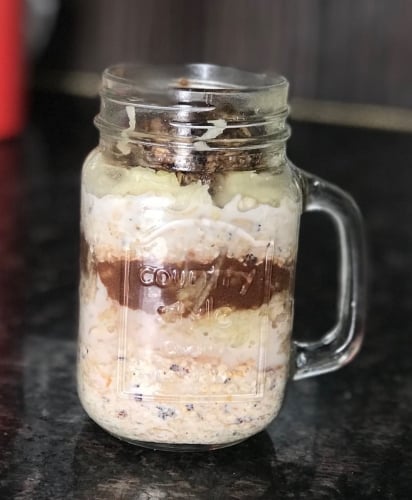 Power Plus Oats Breakfast In A Jar - Plattershare - Recipes, food stories and food lovers