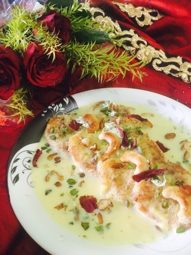 Shahi Tukda - Plattershare - Recipes, Food Stories And Food Enthusiasts