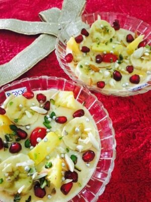 Baked Yoghurt With Exotic Fruits - Plattershare - Recipes, food stories and food lovers