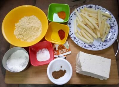 Crispy Masala Paneer Fries with Crunchy French Fry Coating - Plattershare - Recipes, food stories and food lovers Crispy Masala Paneer Fries with Crunchy French Fry Coating - Plattershare - Recipes, food stories and food lovers
