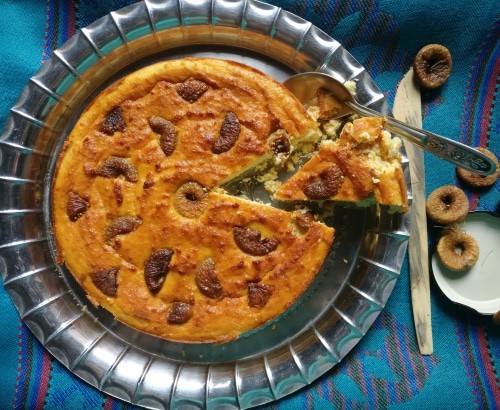 Cottage Cheese And Fig Cake - Plattershare - Recipes, Food Stories And Food Enthusiasts