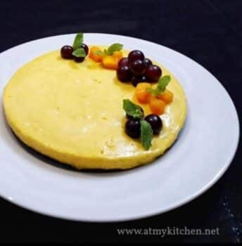 Steamed Mango Yogurt/ Aam Bhapa Doi - Plattershare - Recipes, food stories and food lovers