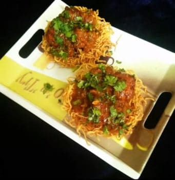 Maggi Manchurian Basket - Plattershare - Recipes, food stories and food lovers