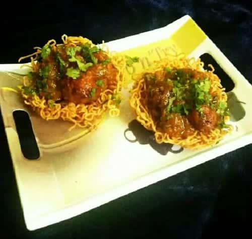 Maggi Manchurian Basket - Plattershare - Recipes, Food Stories And Food Enthusiasts