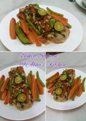 Baked Salmon - Plattershare - Recipes, food stories and food lovers