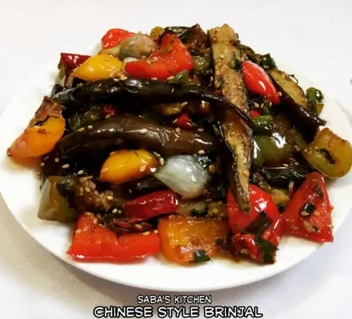 Chinese Style Eggplant - Plattershare - Recipes, Food Stories And Food Enthusiasts