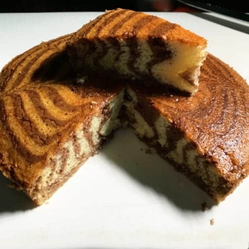 Zebra Cake - Plattershare - Recipes, Food Stories And Food Enthusiasts
