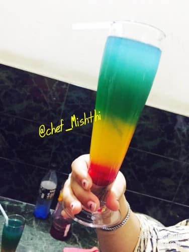 Rainbow Moctail - Plattershare - Recipes, food stories and food lovers