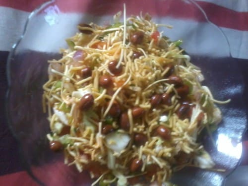 Chinese Bhel - Plattershare - Recipes, Food Stories And Food Enthusiasts