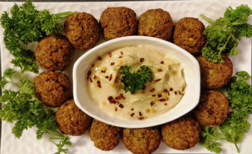 Falafel (In Air Fryer)... Middle Eastern Snacks - Plattershare - Recipes, Food Stories And Food Enthusiasts