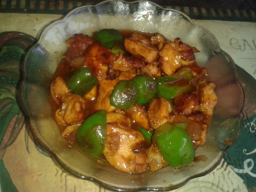 Chicken Chilly - Plattershare - Recipes, food stories and food lovers