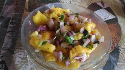 Ripe Mango Salsa - Plattershare - Recipes, food stories and food lovers