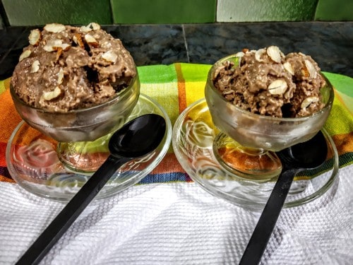 Chocolate Oat Ice Cream - Plattershare - Recipes, Food Stories And Food Enthusiasts