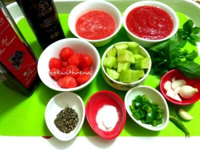 Refreshing Watermelon Gazpacho: A Chilled Summer Soup - Plattershare - Recipes, food stories and food lovers Refreshing Watermelon Gazpacho: A Chilled Summer Soup - Plattershare - Recipes, food stories and food lovers