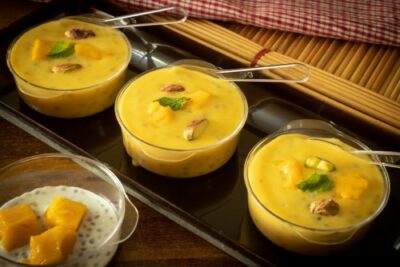 Mango Barley Pudding - Plattershare - Recipes, Food Stories And Food Enthusiasts