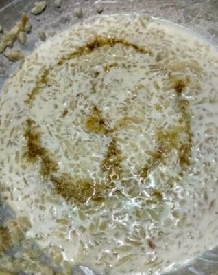 Creamy Coconut Poha Kheer (Indian Rice Pudding) - Plattershare - Recipes, food stories and food lovers Creamy Coconut Poha Kheer (Indian Rice Pudding) - Plattershare - Recipes, food stories and food lovers