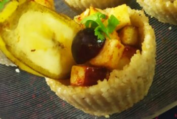 Millet Rice Fruit Cups Chat - Plattershare - Recipes, food stories and food lovers