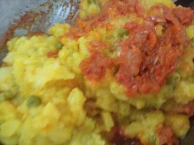 Indian Spiced Vegetable Toast: A Flavorful Twist on Pav Bhaji - Plattershare - Recipes, food stories and food lovers Indian Spiced Vegetable Toast: A Flavorful Twist on Pav Bhaji - Plattershare - Recipes, food stories and food lovers