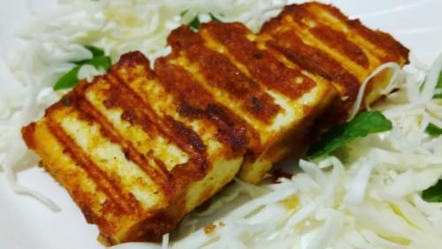 Garlic Paneer | Paneer Starter | Grilled Garlic Paneer - Plattershare - Recipes, food stories and food lovers