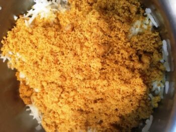 Saffron Rice Using Jaggery - Plattershare - Recipes, food stories and food lovers
