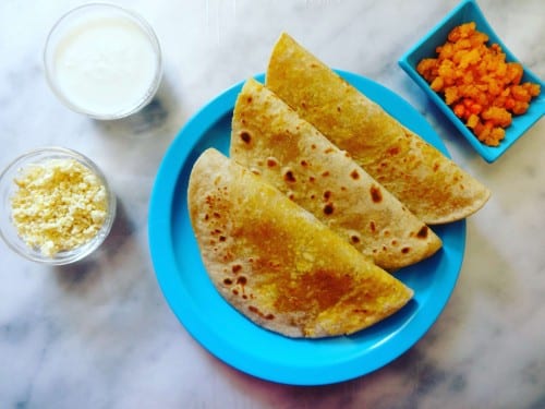 Paneer Paratha - Plattershare - Recipes, food stories and food lovers