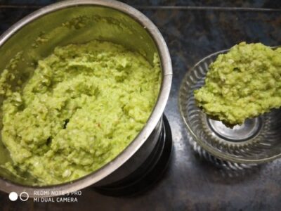 Luffa with Pumpkin Leaf Paste: A Vibrant Indian Homestyle Dish - Plattershare - Recipes, food stories and food lovers Luffa with Pumpkin Leaf Paste: A Vibrant Indian Homestyle Dish - Plattershare - Recipes, food stories and food lovers