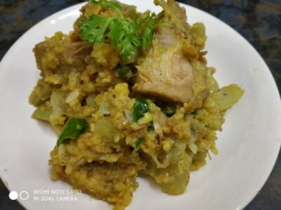 Homemade Street Food Beguni - Plattershare - Recipes, Food Stories And Food Enthusiasts