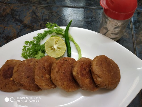 Tikki With Vegetables Skin - Plattershare - Recipes, food stories and food lovers