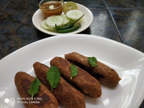 Jackfruit Seekh Kebab - Plattershare - Recipes, food stories and food lovers