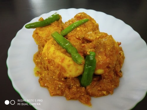 Makhmali Egg Curry - Plattershare - Recipes, Food Stories And Food Enthusiasts
