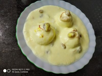 Special Dessert With Rasgolla - Plattershare - Recipes, food stories and food lovers