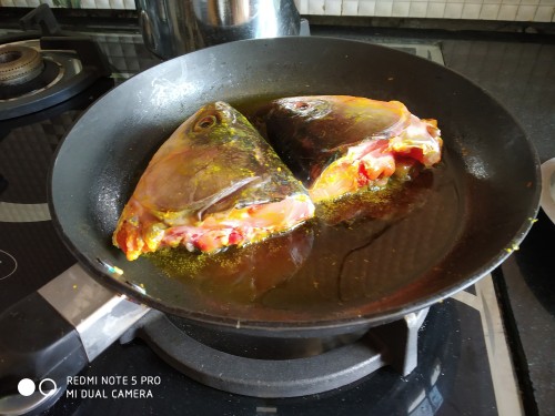 Fish Head With Moong Dal - Plattershare - Recipes, Food Stories And Food Enthusiasts