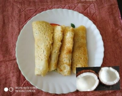 Golden Saffron Patishapta: A Bengali Crêpe Delight - Plattershare - Recipes, food stories and food lovers Golden Saffron Patishapta: A Bengali Crêpe Delight - Plattershare - Recipes, food stories and food lovers