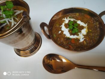 Whole Masoor Dal In Bengali Style - Plattershare - Recipes, food stories and food lovers