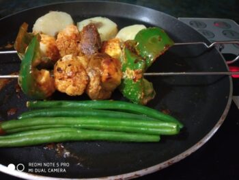 Tawa Fried Vegetables With Tandoori Masala - Plattershare - Recipes, food stories and food lovers